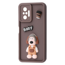 Чохол Pretty Things Case Xiaomi Redmi Note 10 Pro brown/baby