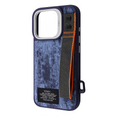 Чохол Kajsa Outdoor Collection Tie Dye with Magnetic Ring iPhone 16 Pro blue