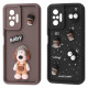 Чохол Pretty Things Case Xiaomi Redmi Note 10 Pro black/fluffy black