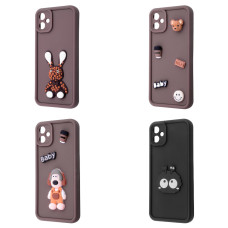 Чохол Pretty Things Case Samsung Galaxy A06 black/fluffy black