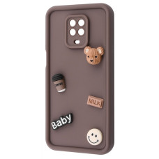 Чохол Pretty Things Case Xiaomi Redmi Note 9S/Note 9 Pro brown/bear