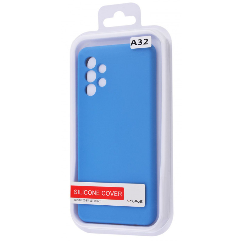 Чохол WAVE Full Silicone Cover Samsung Galaxy A32 (A325F) light purple
