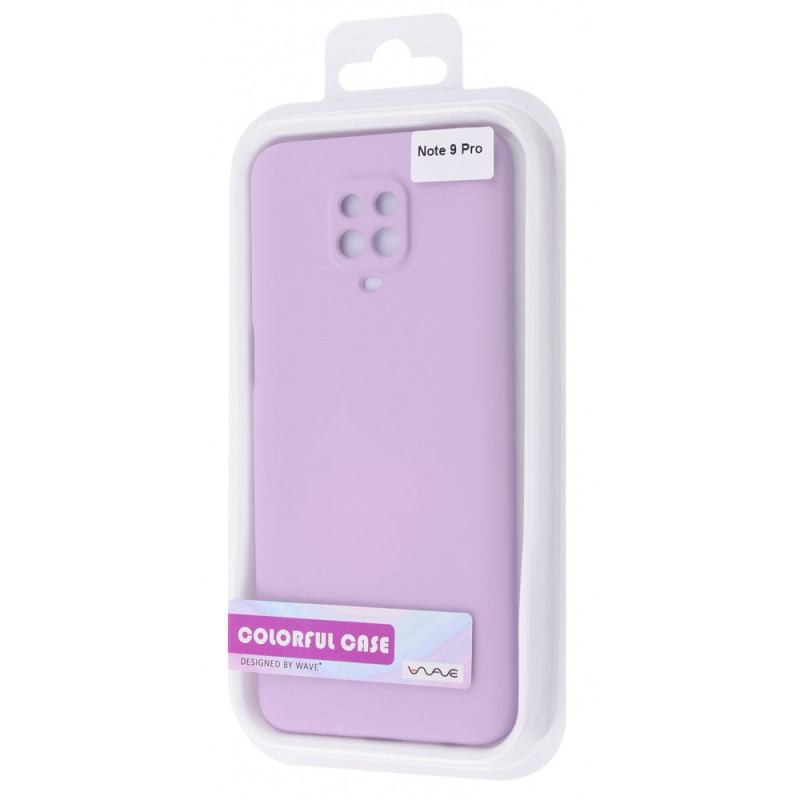 Чохол WAVE Colorful Case (TPU) Xiaomi Redmi Note 9S/Note 9 Pro light purple