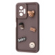 Чохол Pretty Things Case Xiaomi Redmi Note 10 Pro brown/bear