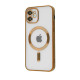 Чохол Metal Matte Case with Magnetic Ring iPhone 13 Pro Max gold