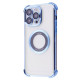 Чохол Glossy Case with Magnetic Ring iPhone 15 Pro Max sierra blue
