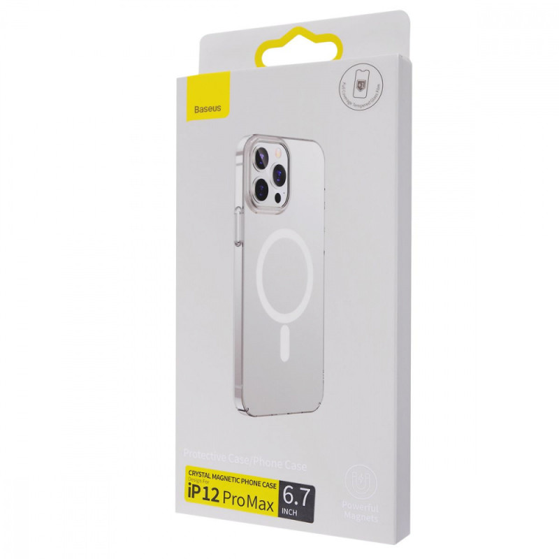 Чохол Baseus Crystal Magnetic iPhone 14 Plus/15 Plus transparent