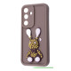 Чохол Pretty Things Case Samsung Galaxy S23 FE brown/rabbit