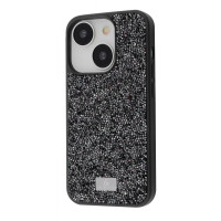 Чохол Bling World Rock Diamond (TPU) iPhone 16 Pro black titanium