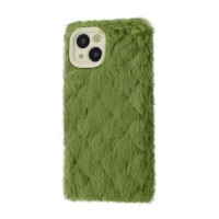 Чохол Fluffy Love Case iPhone 13 green