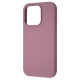 Чохол WAVE Full Silicone Cover iPhone 15 black currant