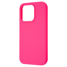 Чохол WAVE Full Silicone Cover iPhone 15 Pro barbie pink