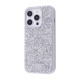 Чохол Bling World Rock Diamond (TPU) iPhone 15 Pro white titanium