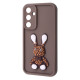 Чохол Pretty Things Case Samsung Galaxy A55 brown/rabbit