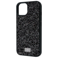 Чохол Bling World Rock Diamond (TPU) iPhone 14 black titanium