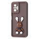 Чохол Pretty Things Case Xiaomi Redmi Note 10 Pro brown/rabbit