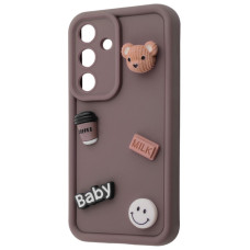 Чохол Pretty Things Case Samsung Galaxy S24 FE brown/bear