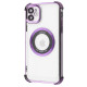 Чохол Glossy Case with Magnetic Ring iPhone iPhone 11 purple