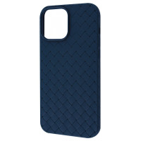 Чохол Weaving Full Case (TPU) iPhone 14 Plus/15 Plus blue