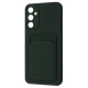 Чохол WAVE Colorful Pocket Samsung Galaxy A05s dark green
