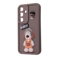 Чохол Pretty Things Case Samsung Galaxy A05s brown/baby