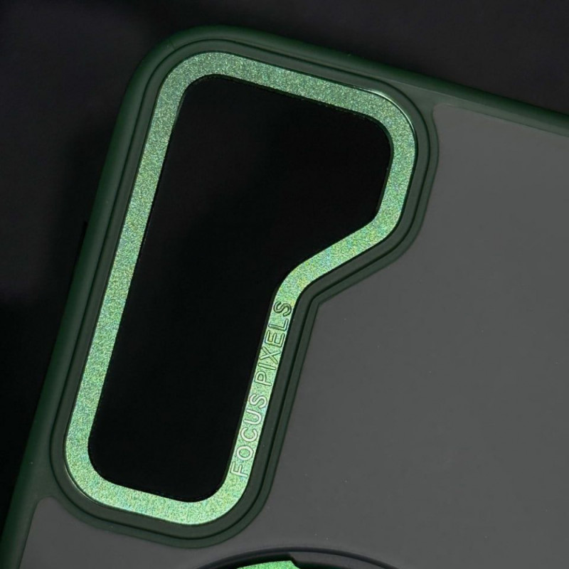 Чохол WAVE Attraction Case with Magnetic Ring Samsung Galaxy S24 Ultra green