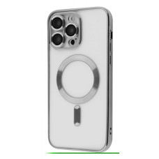 Чохол Metal Matte Case with Magnetic Ring iPhone 13 Pro silver