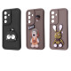 Чохол Pretty Things Case Samsung Galaxy A34 black/fluffy white