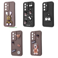 Чохол Pretty Things Case Samsung Galaxy S23 FE black/fluffy white