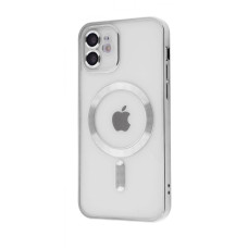 Чохол Metal Matte Case with Magnetic Ring iPhone 14 Pro silver