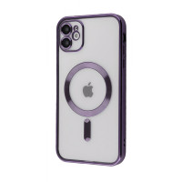 Чохол Metal Matte Case with Magnetic Ring iPhone 11 deep purple