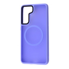 Чохол WAVE Matte Insane Case with Magnetic Ring Samsung Galaxy S21 FE (G990B) light purple