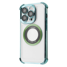 Чохол Glossy Case with Magnetic Ring iPhone 15 Pro green