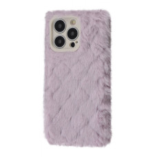 Чохол Fluffy Love Case iPhone 13 Pro purple