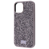 Чохол Bling World Rock Diamond (TPU) iPhone 14 gray titanium