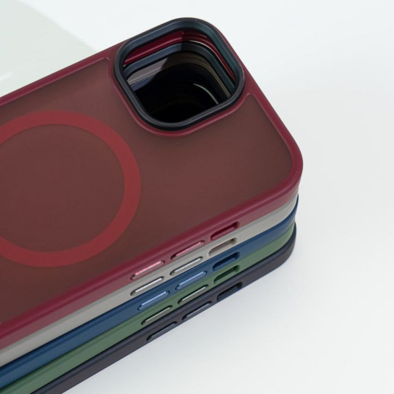 Чохол WAVE Matte Insane Case with Magnetic Ring iPhone 11 mint
