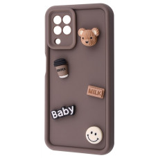 Чохол Pretty Things Case Samsung Galaxy A22/M22/M32 (A225F/M225F/M325F) brown/bear