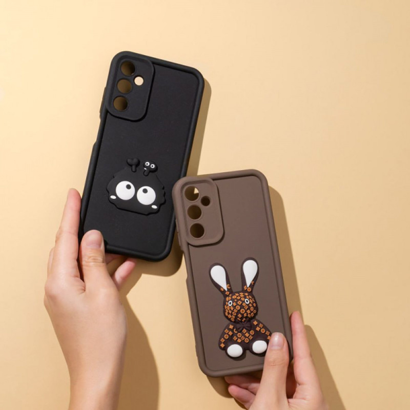 Чохол Pretty Things Case Samsung Galaxy A34 black/fluffy white