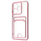 Чохол WAVE Metal Pocket Case Xiaomi Redmi 13 4G/Poco M6 4G/Note 13R pink