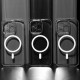 Чохол WAVE Premium Crystal Case with Magnetic Ring iPhone 15 Pro transparent