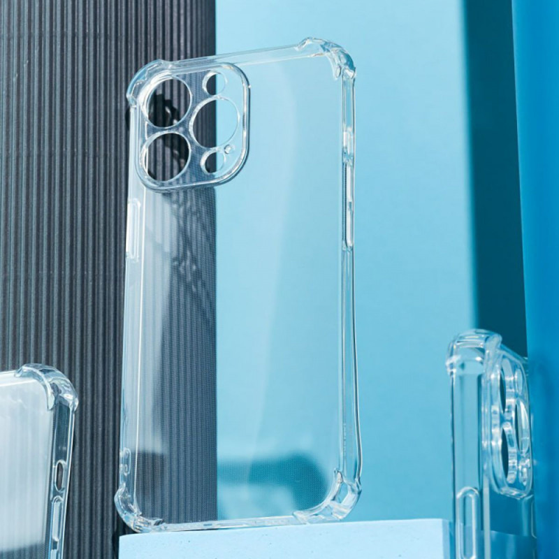 Чохол WXD силікон 0.8 mm HQ iPhone 15 Pro Max transparent