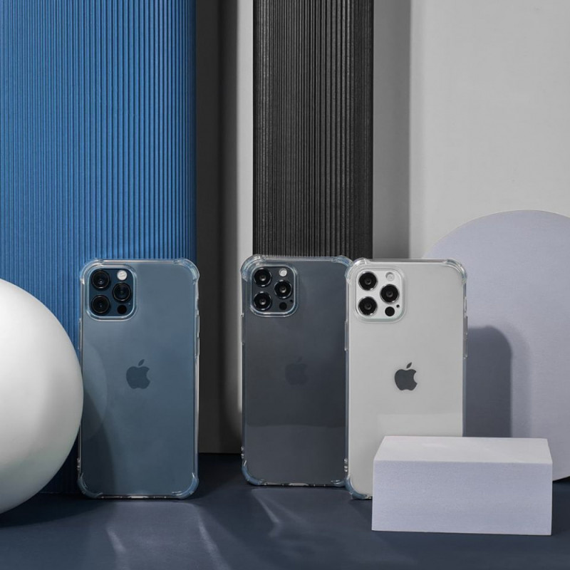 Чохол WXD силікон 0.8 mm HQ iPhone 12 Pro Max transparent