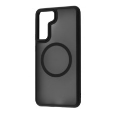 Чохол WAVE Matte Insane Case with Magnetic Ring Samsung Galaxy S21 FE (G990B) black