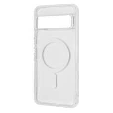 Чохол WAVE Clear Case (PC+TPU) with Magnetic Ring Google Pixel 8 pro clear