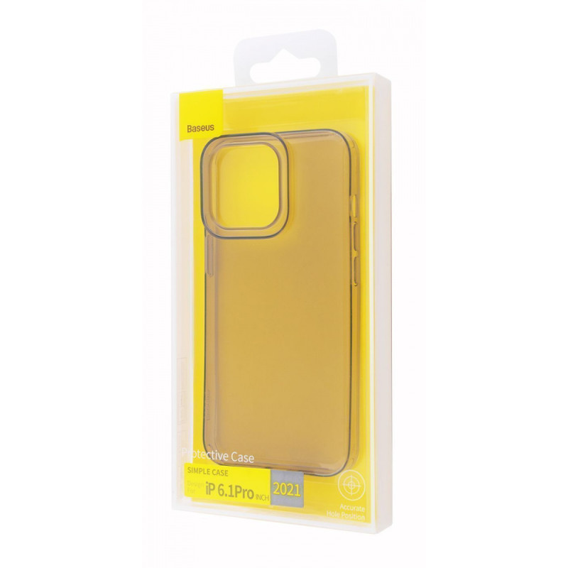Чохол Baseus Simple (TPU) iPhone 13 Pro black