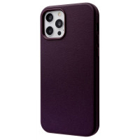 Чохол WAVE Premium Leather Edition Case with Magnetic Ring iPhone 13 Pro dark cherry