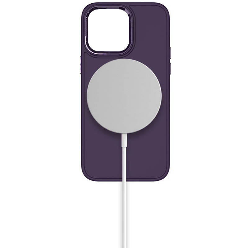 TPU чехол Bonbon Metal Style with MagSafe для Apple iPhone 11 (6.1")