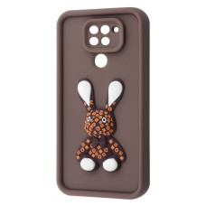 Чохол Pretty Things Case Xiaomi Redmi Note 9 brown/rabbit
