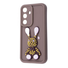Чохол Pretty Things Case Samsung Galaxy A35 brown/rabbit