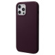 Чохол WAVE Premium Leather Edition Case with Magnetic Ring iPhone 12 Pro Max deep violet